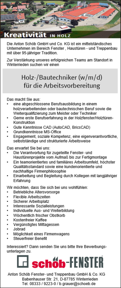 Holz-Bautechniker